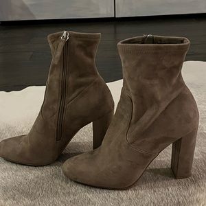 Suede Sock Boots